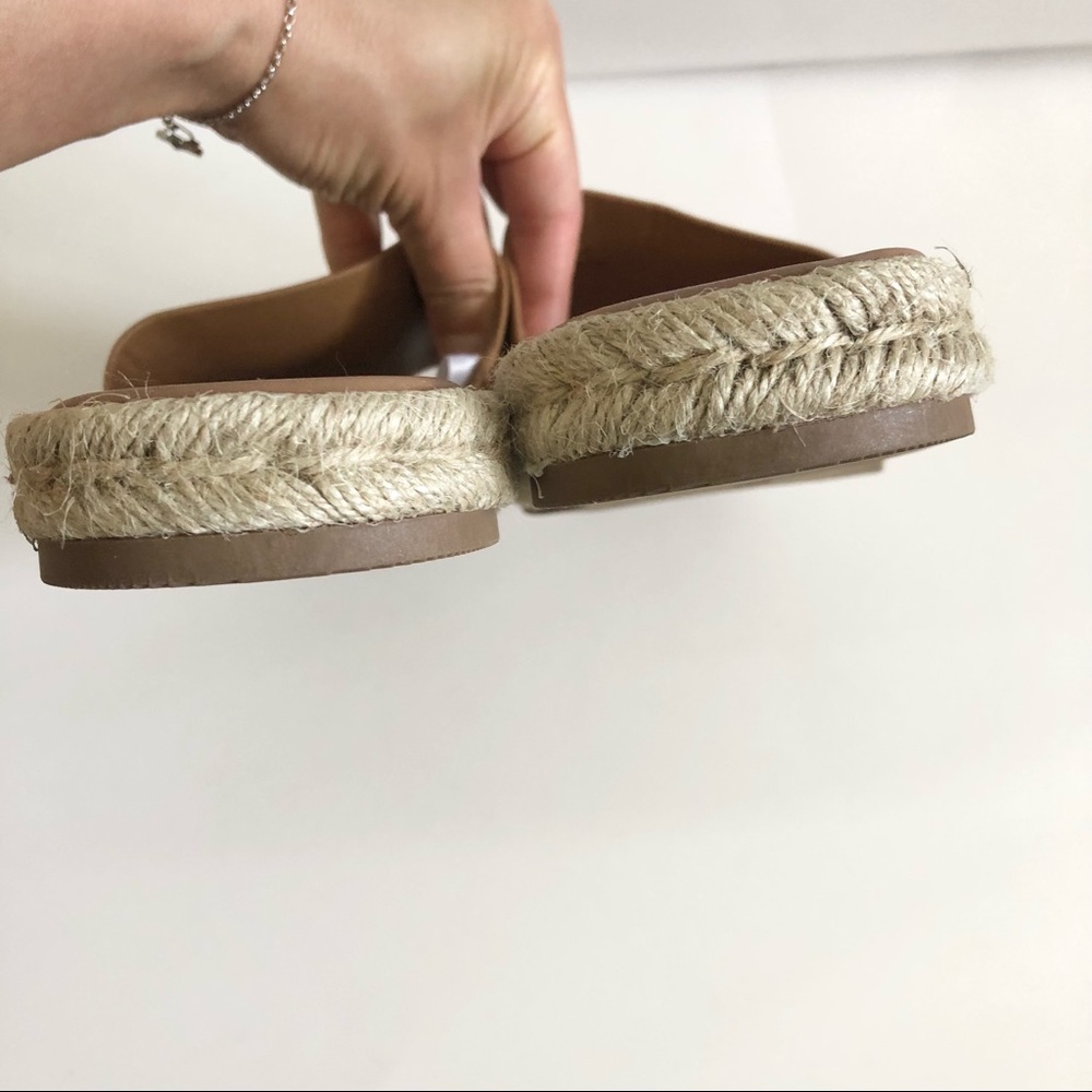 Universal Thread Square Toe Espadrille Slide Sand… - image 6